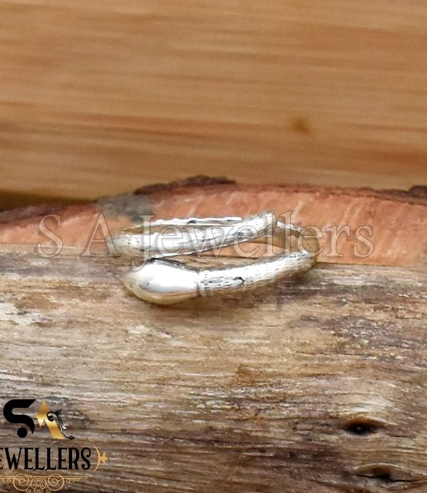 Snake Silver Ring, 925 Sterling Silver, Adjustable Ring, Gift For Her