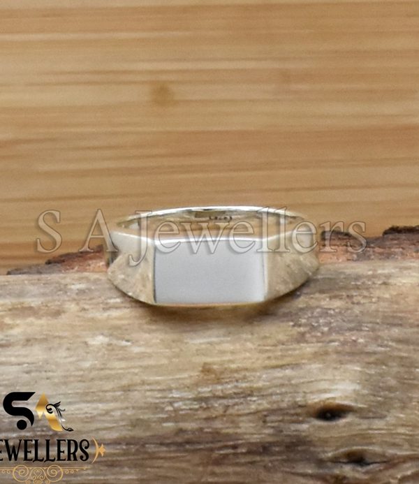 Solid 925 Sterling Silver Ring, Plain Band Ring, Beautiful Women's Ring