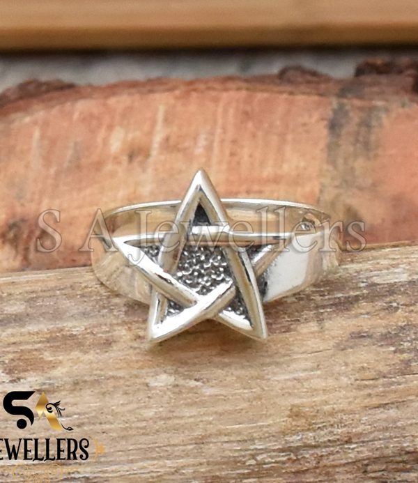 Star Silver Ring, 925 Sterling Silver Ring, Handmade Ring, Gift For Her