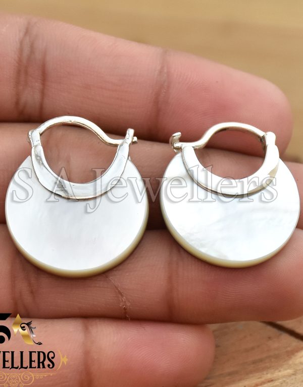 Fresh Water Pearl Earring, 925 Sterling Silver Earring,