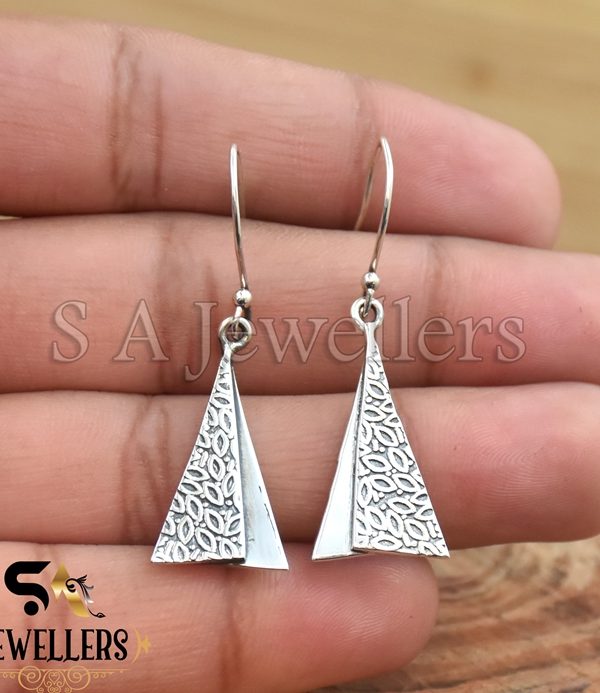 Earring 925 Sterling Silver Earring, Handmade Jewelry