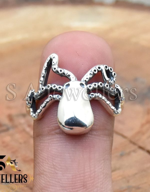 925 Sterling Silver Ring, Turtle Ring, Animal shape rings, Designer Ring