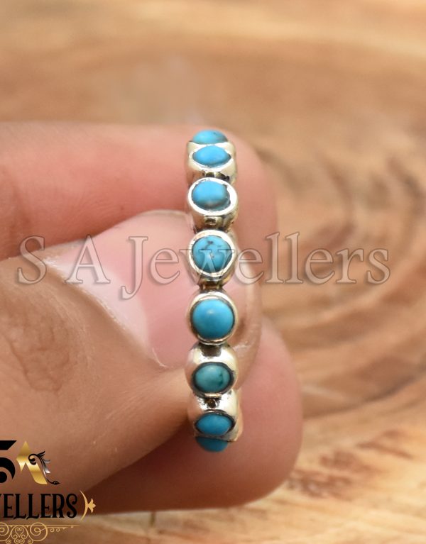 Turquoise Ring, 925 Sterling Silver Ring, Handmade Ring,